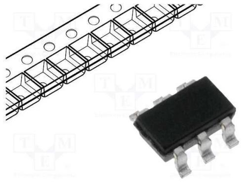 Trans&iacute;stor: P-Mosfet; Unipolar; -30v; -4,9a; 1,6w; Supersot-6