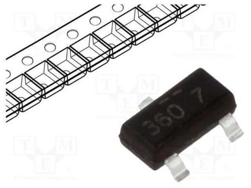 Trans&iacute;stor: N-MOSFET, unipolar, 20V, 1,7A, 500mW,.