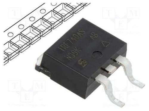 Trans&iacute;stor: N-MOSFET, unipolar, 400V, 10A, Idm: 4.