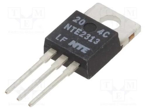 Transístor: NPN, bipolar, 450V, 2A, 50W, TO220