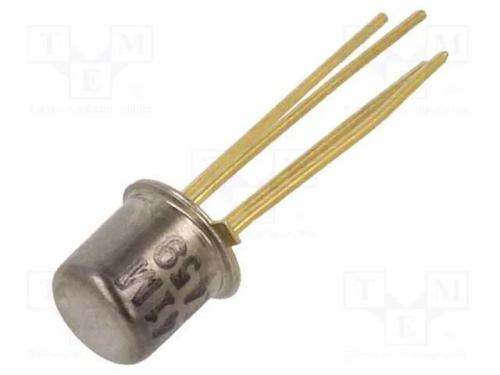 Trans&iacute;stor: N-Jfet; Unipolar; 50v; 10ma; 0,3w; To72; Igt: 10ma