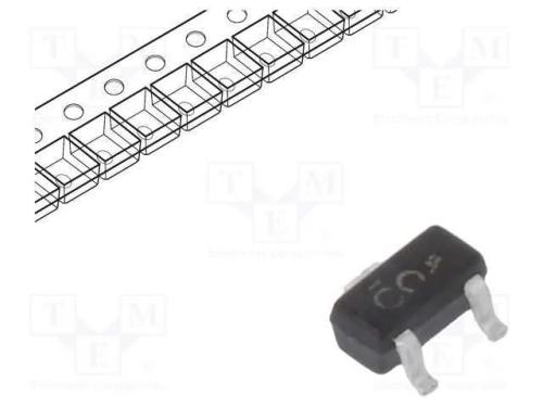 Trans&iacute;stor: N-Mosfet; Unipolar; 20v; 0,35a; 0,08w; Sc75a