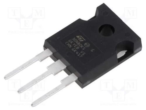 Trans&iacute;stor: N-Mosfet; Unipolar; 800v; 15a; Idm: 96a; 250w; To247
