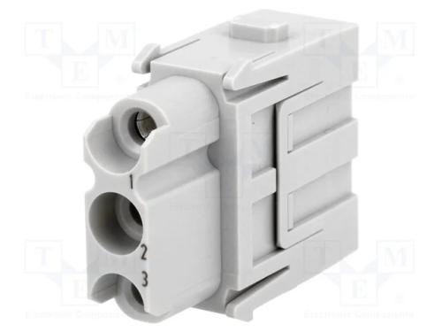 Conector: HDC, módulo, fêmea, Han-Modular, PIN: 3.
