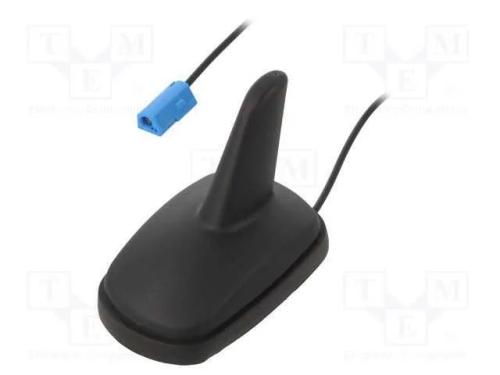Antena, Shark, Am,Fm, Opel Gm, Preta, 12vdc, Rg174, 87÷108mhz