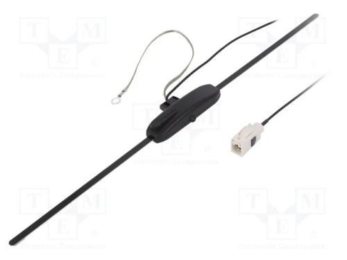 Antena, Interna, Am,Fm,Tmc, Universal,Com Reforçamento, 2,4m