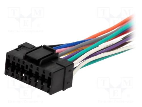 Conectores, com cabos, Sony, PIN: 16