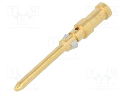Contacto, macho, dourado, 0,75÷1mm2, EPIC H-D 1.6.