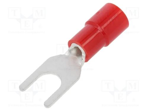 Terminal: terminal forquilha, M4, : 4,3mm, 0,3÷1,.