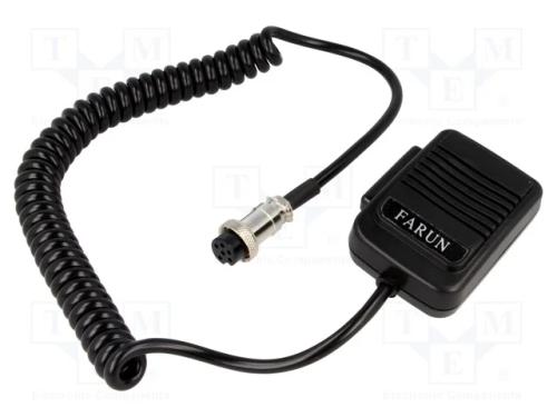 Microfone para Cb, Pin: 6, Xlr