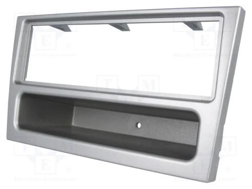 Moldura do rádio, Opel,Vauxhall, 1 DIN, cromático