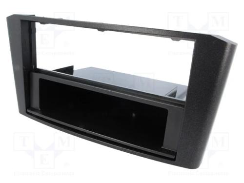 Moldura do rádio, Toyota, 2 ISO, preta