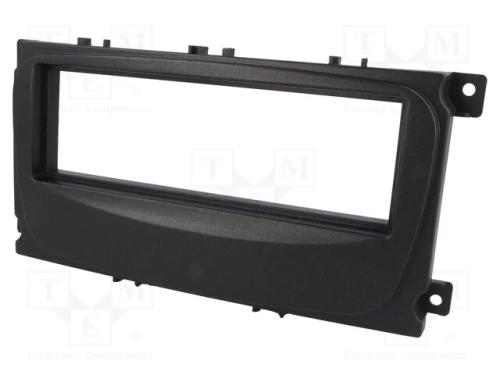Moldura do rádio, Ford, 1 DIN, preta