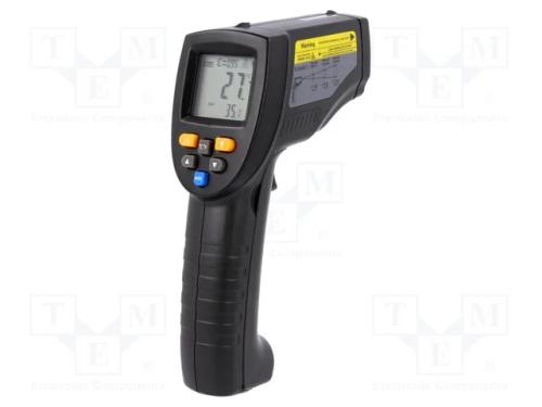 Pirómetro, Lcd, -50÷1150c, Exat.(Ir): +1,5c, Defini.Ótica: 50: 1