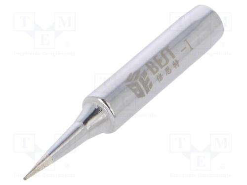 Ponta, Cónico, 1mm, para Soldador,À Estação de Solda