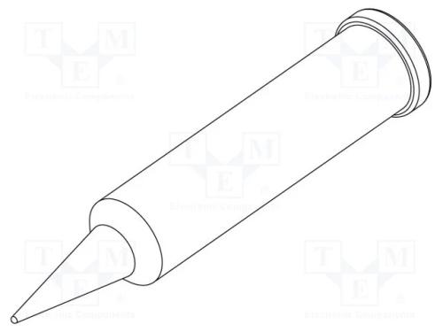 Ponta, Cónico, 0,4mm, para Soldador,À Estação de Solda
