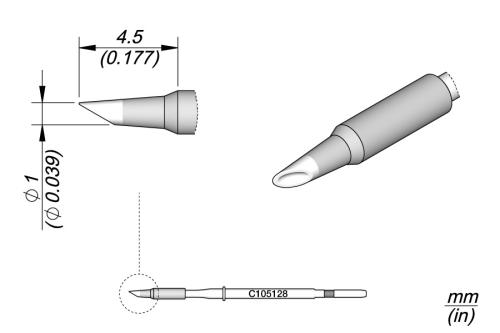 Colher Cartucho Ø 1