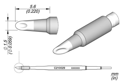 Colher Cartucho Ø 1,5