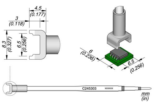 Dual In Line Cartridge 6.5 X 6