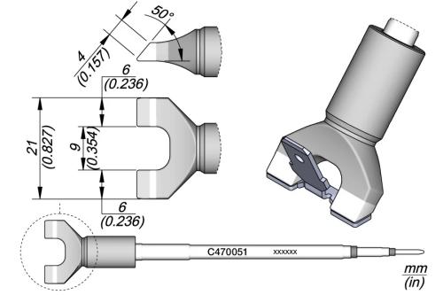 Cartucho Terminal Faston 21