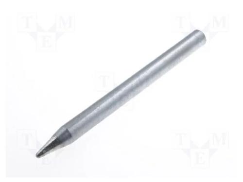 Ponta, cónico, 2mm, para soldador, PENSOL-KD-100