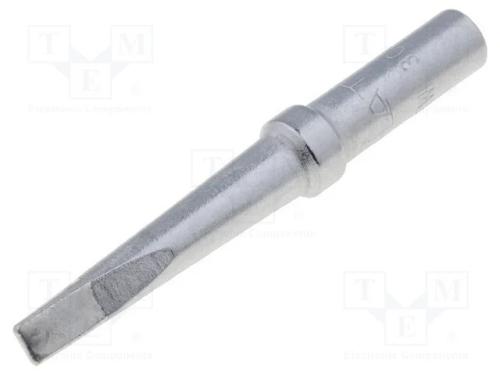 Ponta, peças de aparafusar, 3,2x1,2mm, para solda.