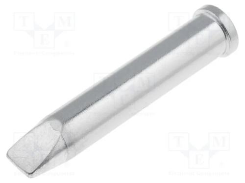 Ponta, peças de aparafusar, 4,6x0,8mm, para solda.