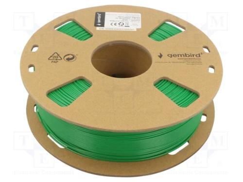 Filamento: PET-G, 1,75mm, verde, 220÷260C, 1kg
