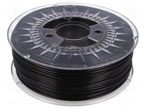 Filamento: Pla, : 2,85mm, Preta, 200÷235c, 1kg