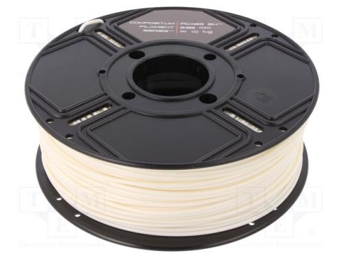 Filamento: PCABS EH, 2,85mm, marfim, 1kg, 110C
