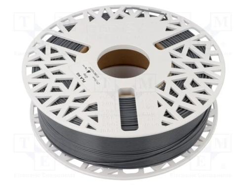 Filamento: PLA High Speed, 1,75mm, cinzenta, 1kg