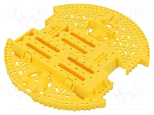 Chassis, Pololu Romi, Amarelo, Conjunto: Chassis Romi, 165mm