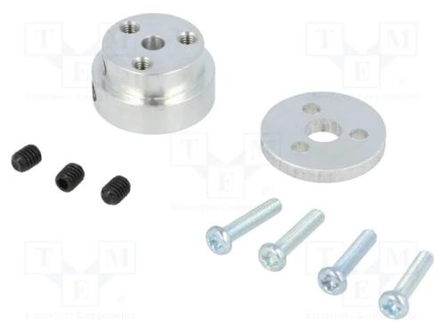 Fixação da Roda, Eixo: Incisão D, Diam.Do Eixo: 4mm, : 21,9mm