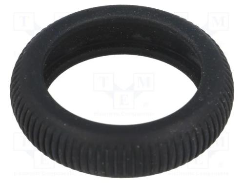 Pneu, Preta, W: 7mm, Inter: 32mm, 2unid, Pololu-1087,Pololu-1088