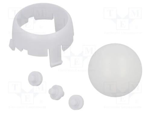 Esfera de Suporte, Branca, Conjunto: Esfera,Carcaça, Por Encaixe