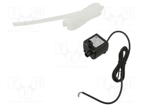 Motor: DC, bomba de água, 6÷18VDC, 280÷600l/h, 0,.