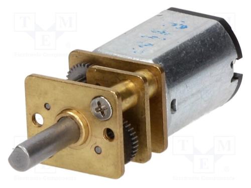 Motor: DC, com transmissão, Medium Power, 6VDC, 6.