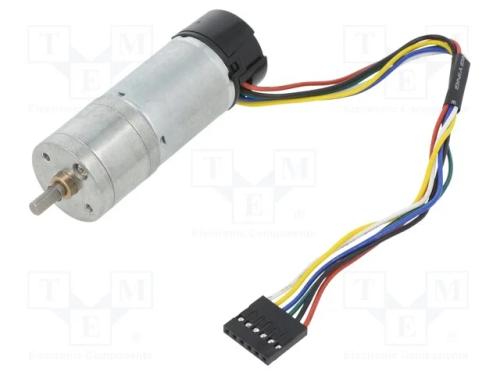 Motor: DC, com encoder,com transmissão, LP, 6VDC,.