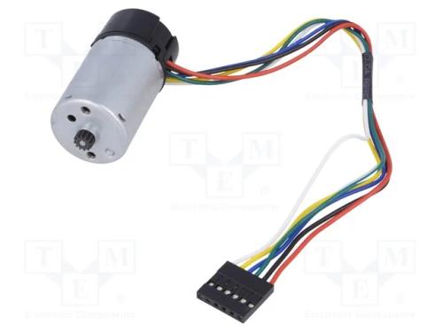 Motor: DC, Medium Power, 12VDC, 2,1A, 7800rot./mi.