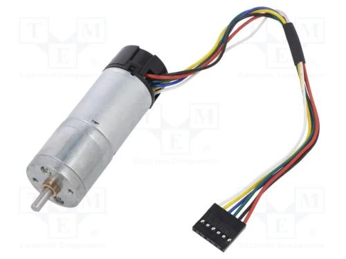 Motor: DC, com encoder,com transmissão, Medium Po.