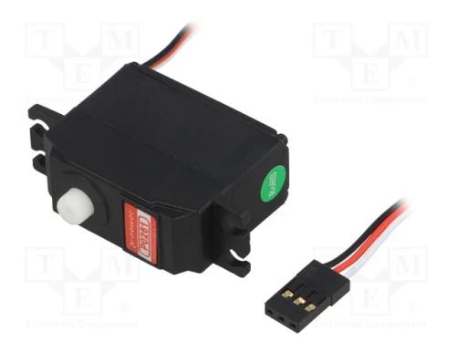 Motor: servomecanismo, 4,8÷6VDC, mini, analógico,.