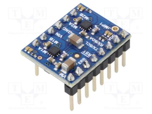 Controlador do Motor Dc, Motoron, Uart, Uent Mot: 1,8÷22v, Ch: 2