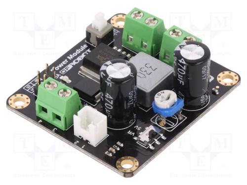 Indutor: Step Down, Usai: 3,3÷25v, Uent: 3,6÷25v, 5a, 46x50mm