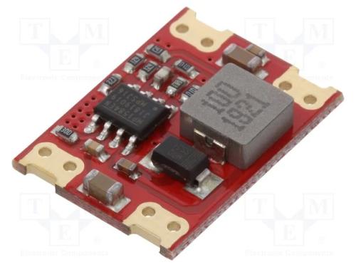 Indutor: Step Down, Usai: 3,3v, Uent: 5,5÷28v, 3a, 85÷90%, 16,5x22mm