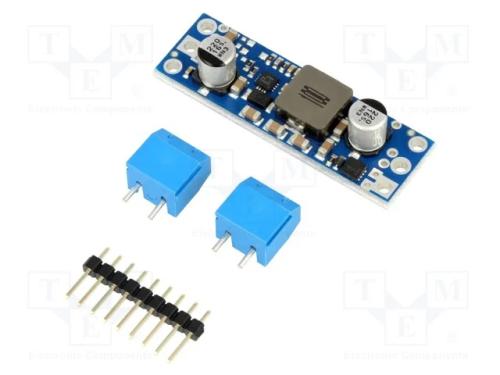 Indutor: Step Up, Usai: 5v, Uent: 2,9÷5v, 80÷95%, 48x15mm, 5a