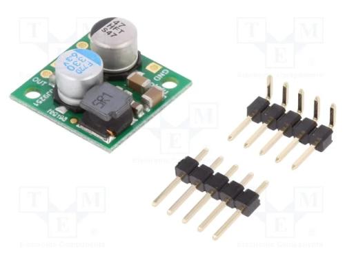 Indutor: Step Down, Usai: 5v, Uent: 5,3÷36v, 2,5a, 85÷95%