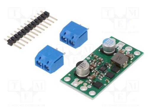 Indutor: Step Down, Usai: 5v, Uent: 5÷38v, 9a, 80÷95%, 40,6x20,3mm