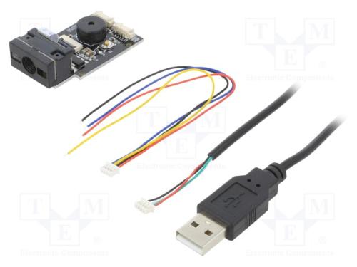 Módulo: leitor de códigos de barras, 5VDC, UART,U.