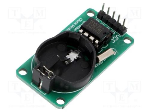 Módulo: Rtc, Ds1302, Serial, 3,3÷5vdc, Pilhas Rtc,De Cavilha