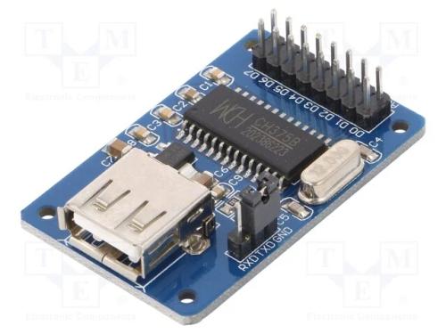 Módulo: comunicação, interface, CH375B, USB
